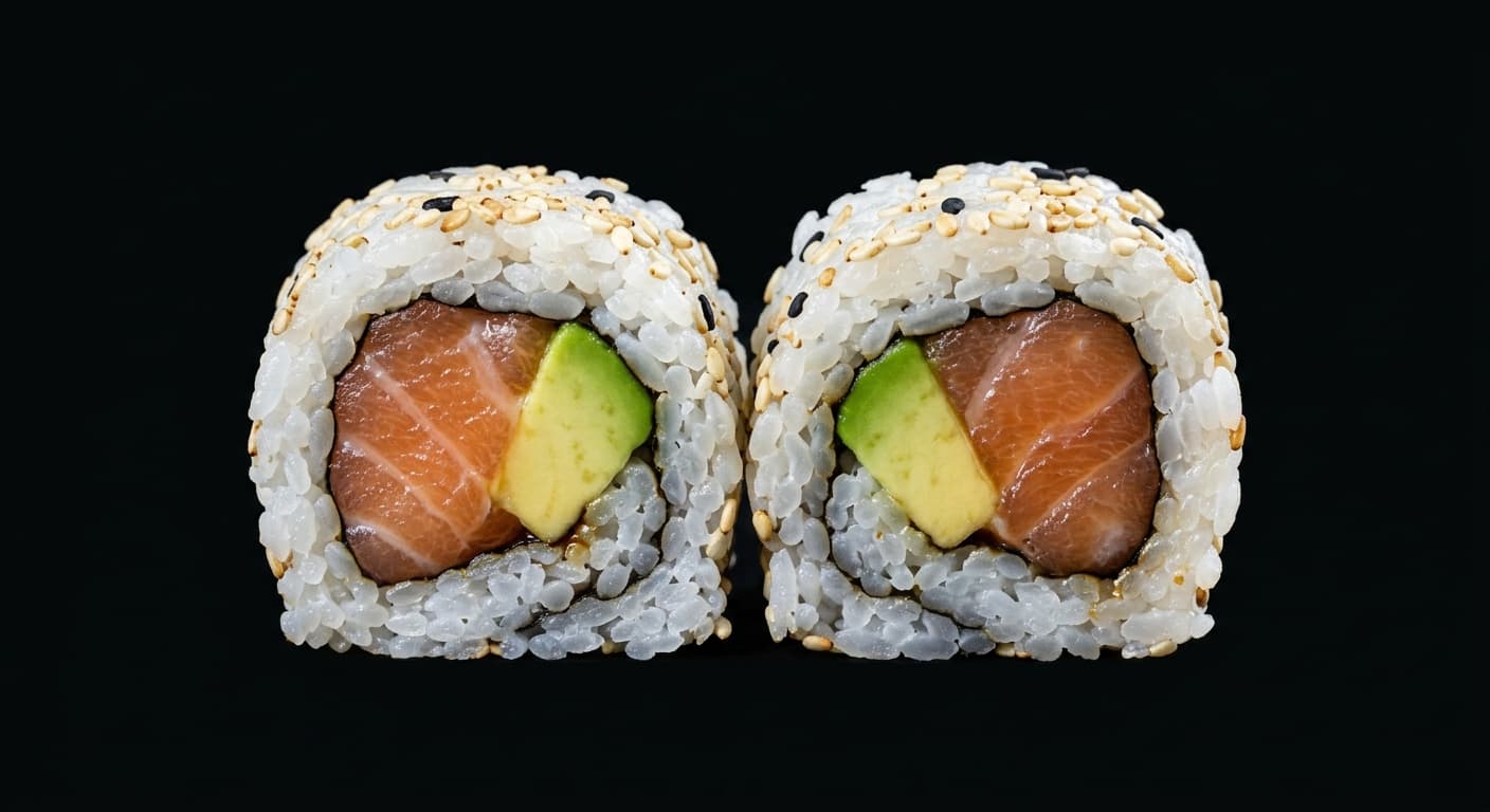 Lachs Avo Roll