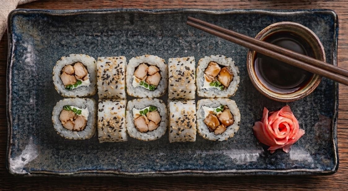 Chicken Teriyaki Maki