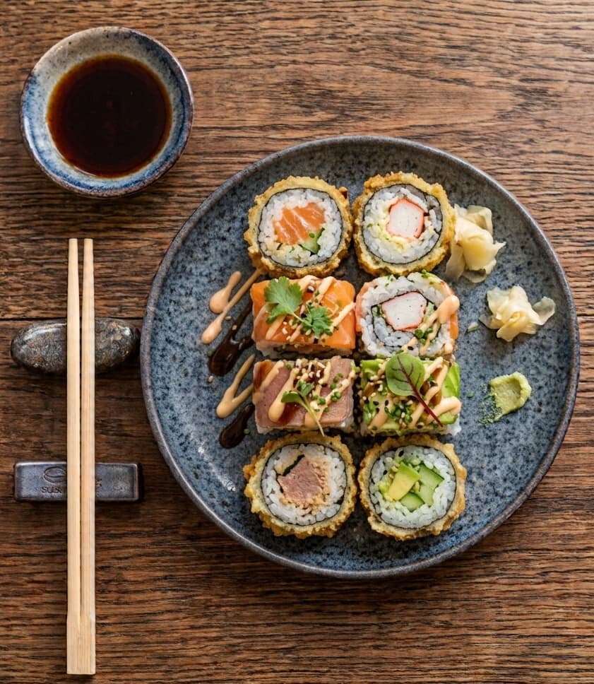 Crispy Tempura Roll Set