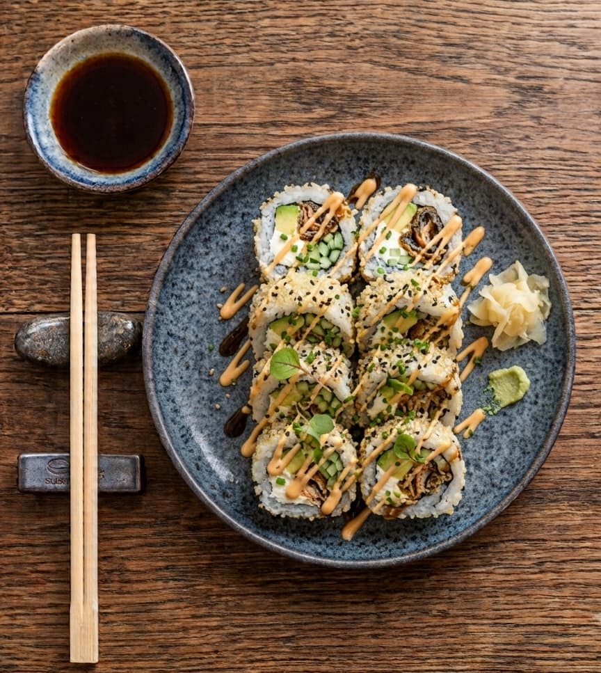 Crunchy Salmon Skin Roll