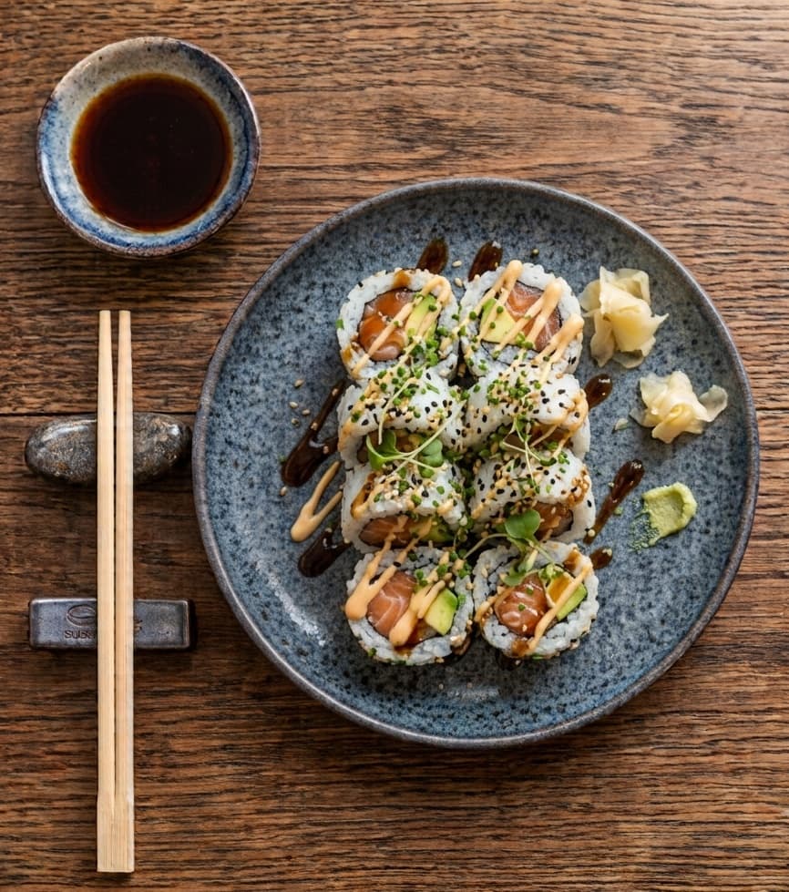 Lachs Avo Inside Out Roll Set