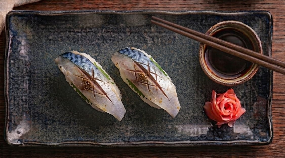 Shime saba Nigiri