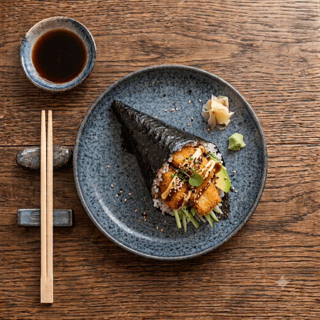 Sorami Salmon Temaki
