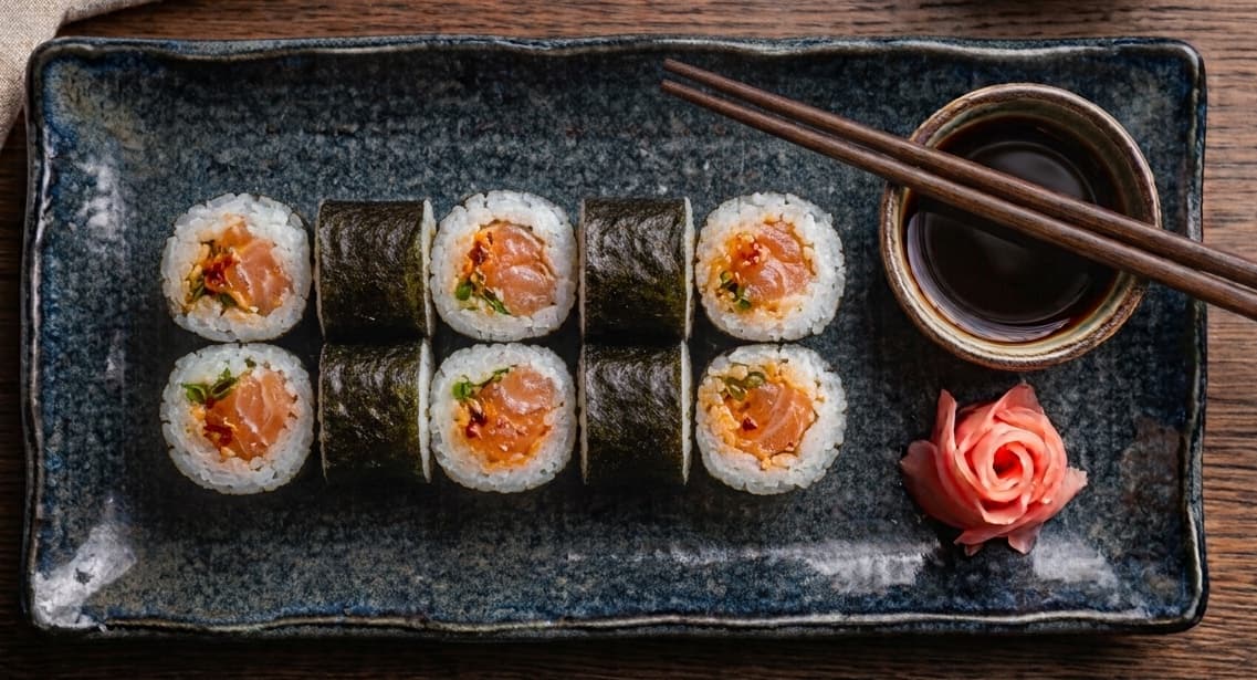 Spicy Shake Maki